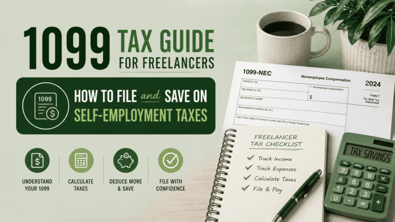 1099 Tax Guide for Freelancers: How to File and Save on Self-Employment Taxes