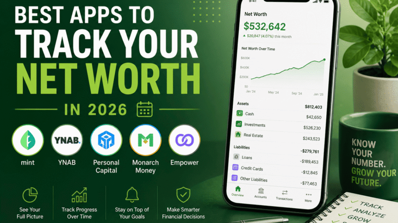 Best Apps to Track Your Net Worth in 2026