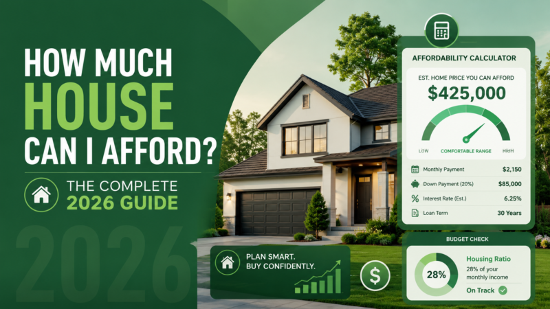 How Much House Can I Afford? The Complete 2026 Guide
