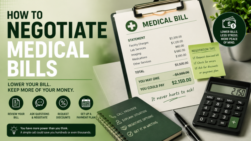 How to Negotiate Medical Bills and Reduce Healthcare Costs
