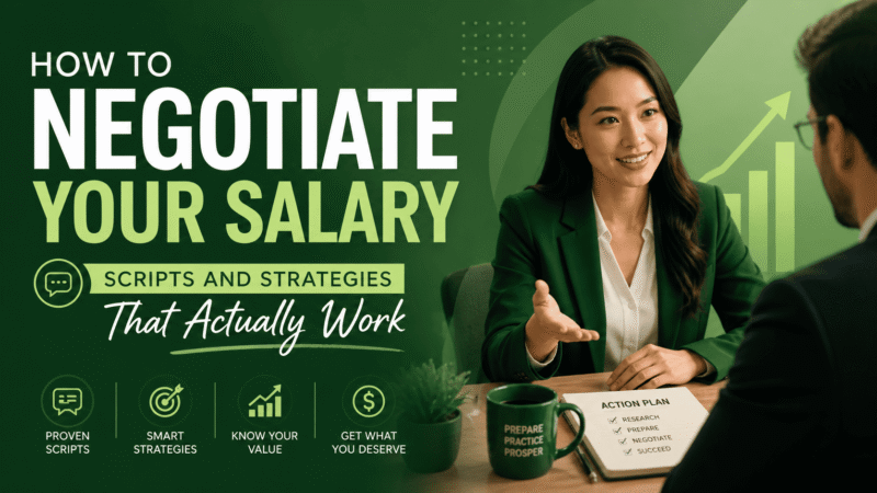 How to Negotiate Your Salary (Scripts and Strategies That Actually Work)