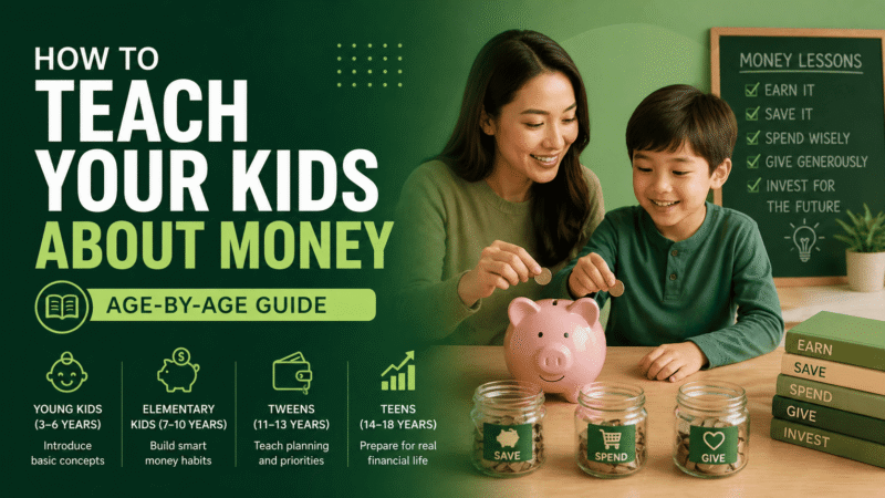 How to Teach Your Kids About Money (Age-by-Age Guide)
