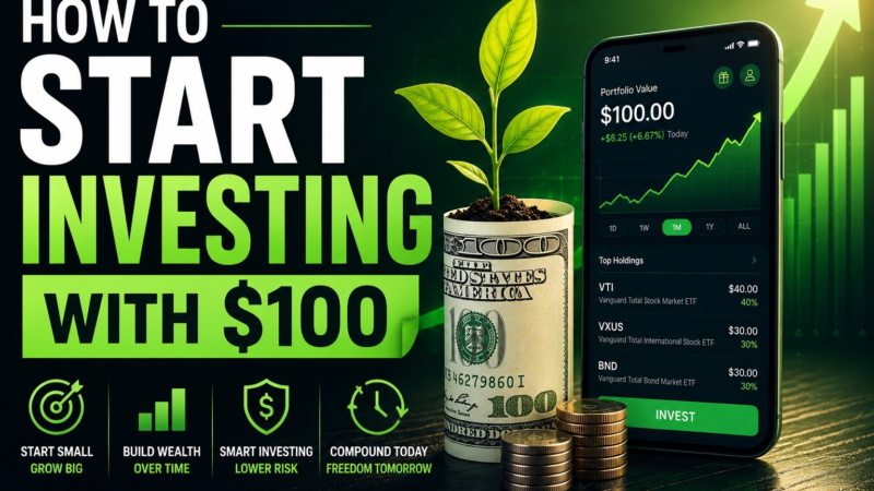 How to Start Investing with $100 (And Why That Is More Than Enough)