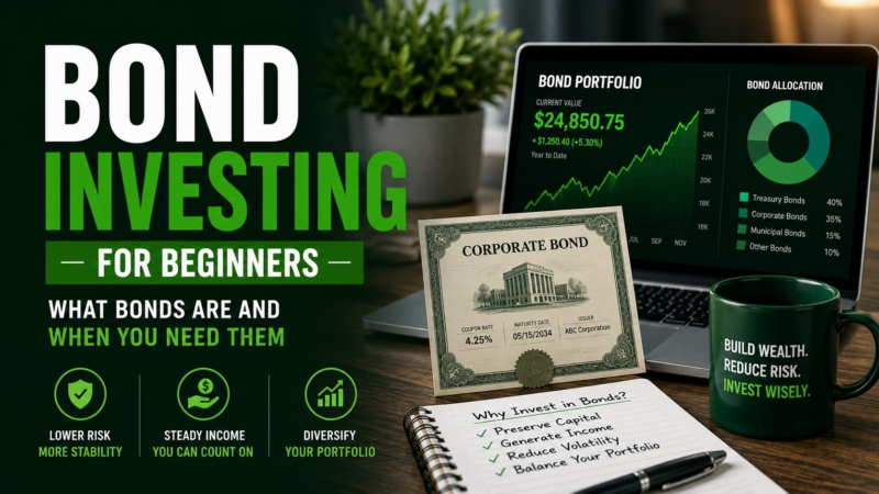 Bond Investing for Beginners: What Bonds Are and When You Need Them