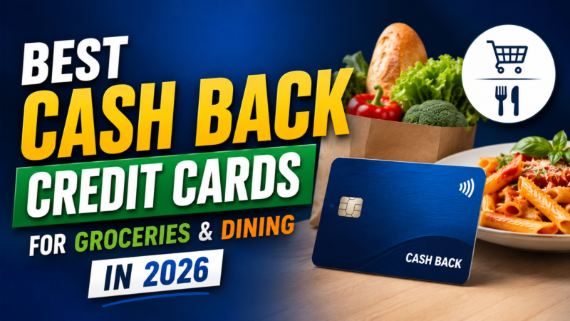 Best Cash Back Credit Cards for Groceries and Dining in 2026
