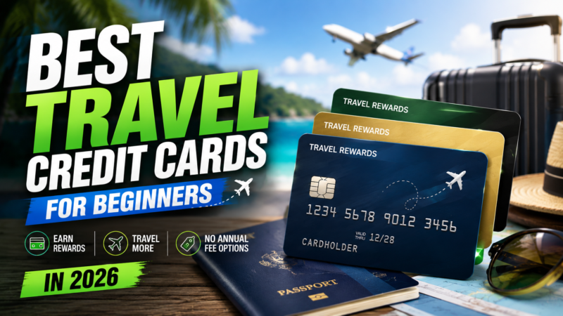 Best Travel Credit Cards for Beginners in 2026 (No Annual Fee Options Included)