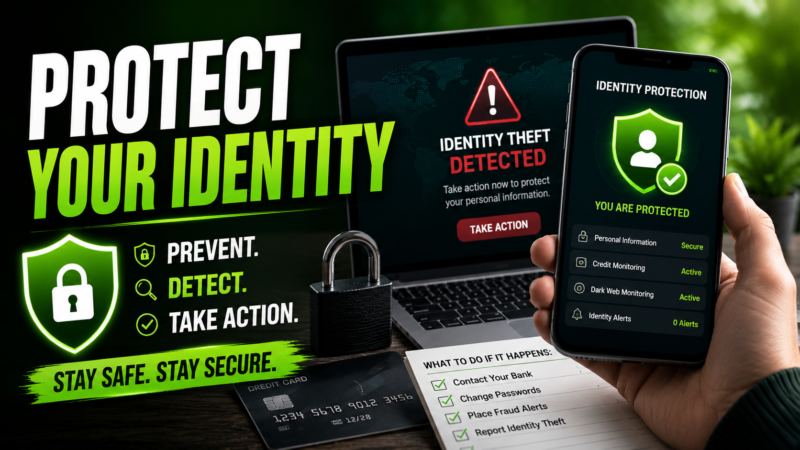 How to Protect Yourself from Identity Theft (and What to Do If It Happens)
