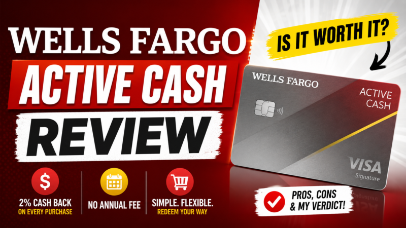 Wells Fargo Active Cash Card Review 2026: Best Flat-Rate Cash Back Card?