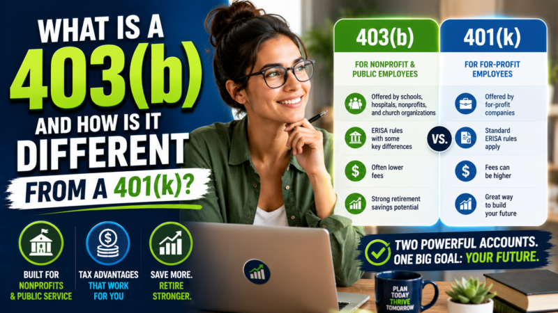 What Is a 403(b) and How Is It Different from a 401(k)?