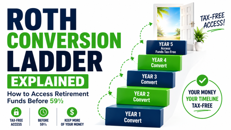 Roth Conversion Ladder Explained: How to Access Retirement Funds Before 59.5