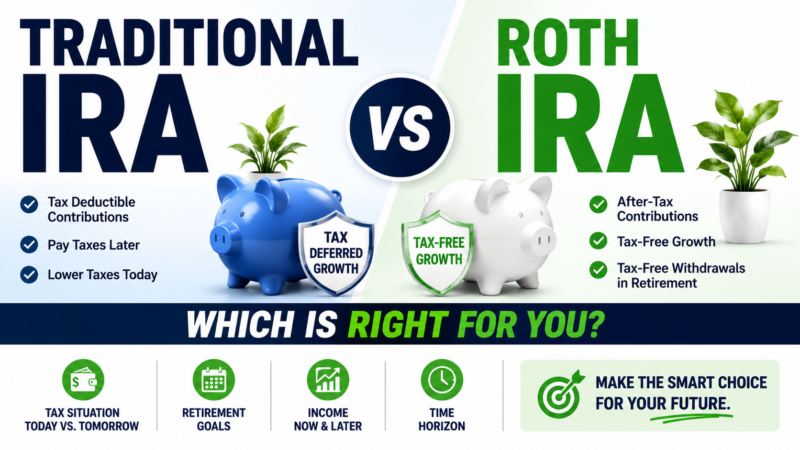 Traditional IRA vs Roth IRA: Which Is Right for You?