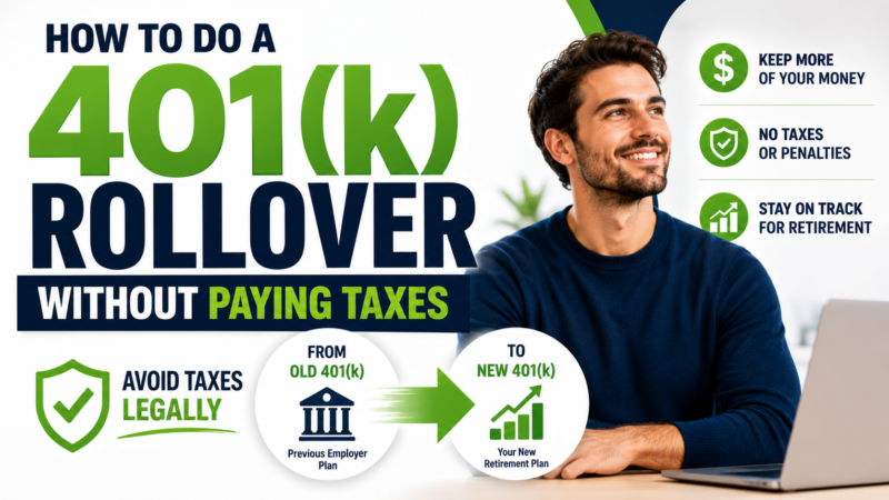 How to Do a 401(k) Rollover Without Paying Taxes