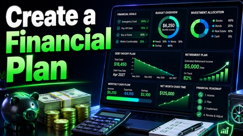 How to Create a Financial Plan (Step-by-Step Guide for Your 20s and 30s)
