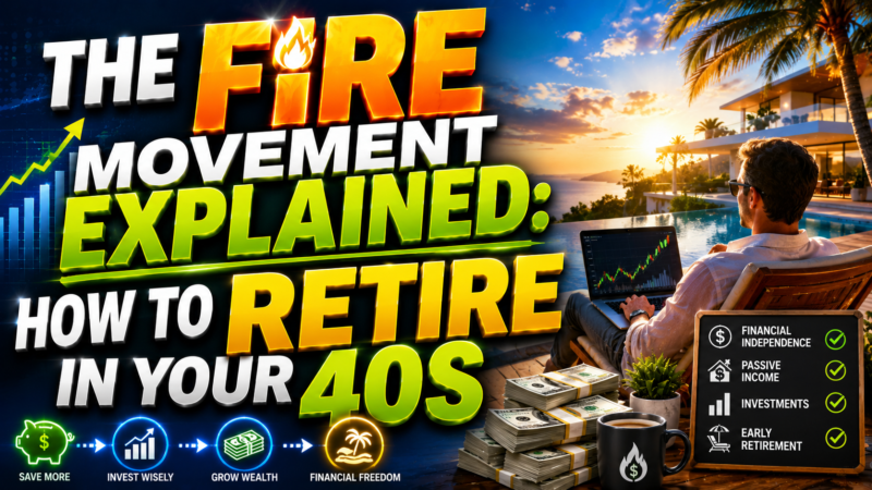 The FIRE Movement Explained: How to Retire in Your 40s
