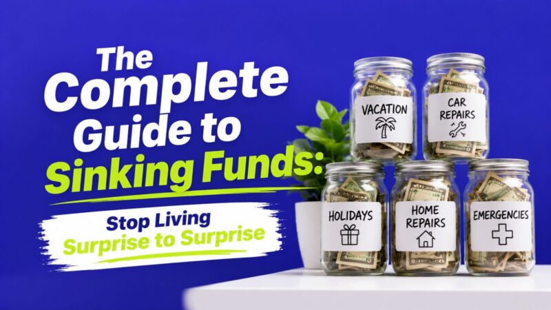The Complete Guide to Sinking Funds: Stop Living Surprise to Surprise