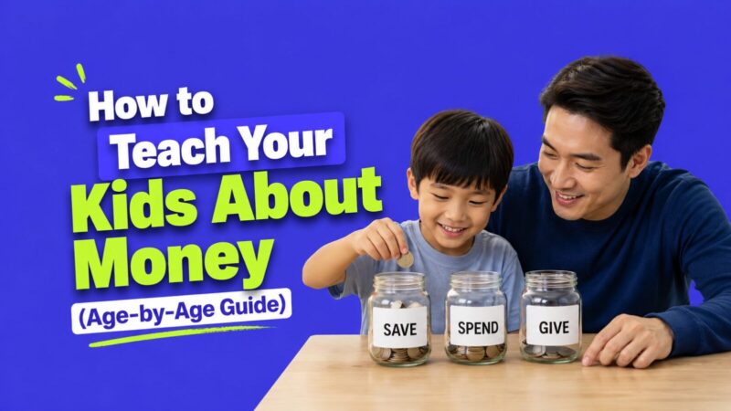 How to Teach Your Kids About Money (Age-by-Age Guide)
