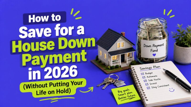 How to Save for a House Down Payment in 2026 (Without Putting Your Life on Hold)