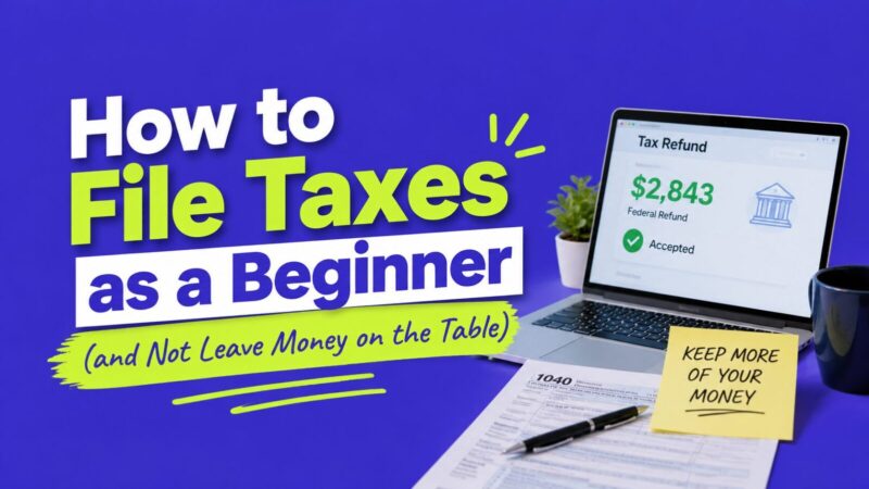 How to File Taxes as a Beginner (and Not Leave Money on the Table)