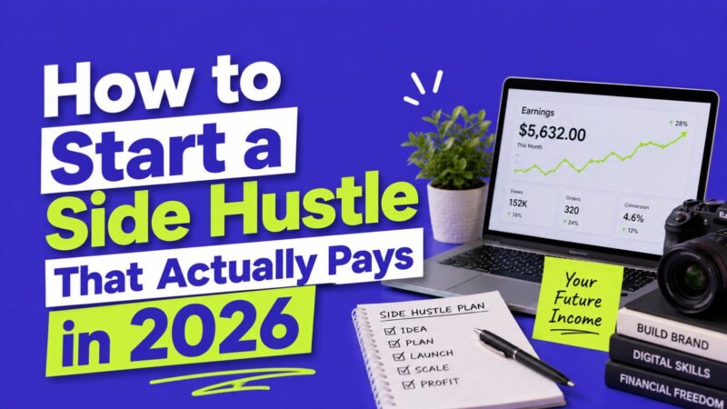 How to Start a Side Hustle That Actually Pays in 2026