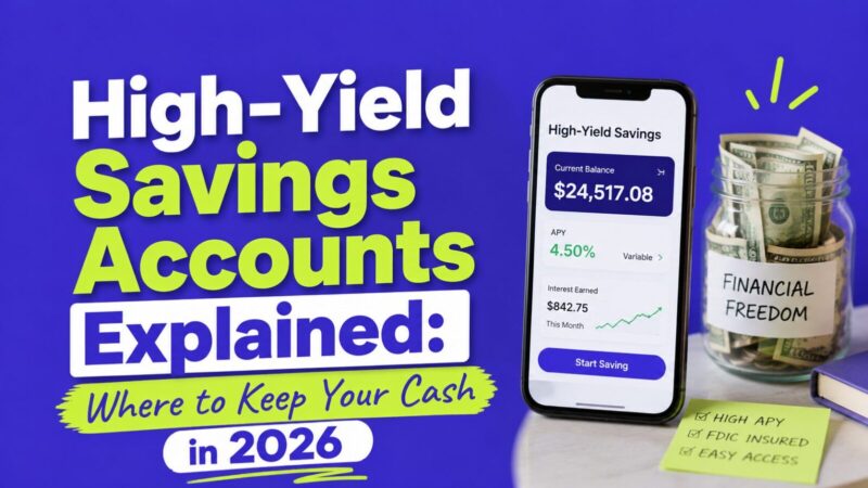 High-Yield Savings Accounts Explained: Where to Keep Your Cash in 2026