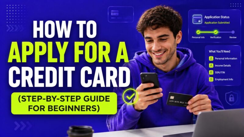 How to Apply for a Credit Card (Step-by-Step Guide for Beginners)