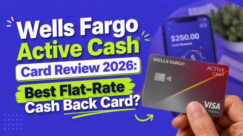 Wells Fargo Active Cash Card Review 2026: Best Flat-Rate Cash Back Card?