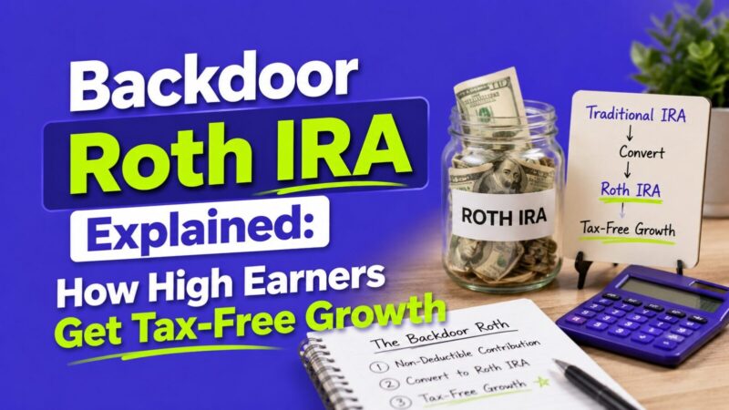 Backdoor Roth IRA Explained: How High Earners Get Tax-Free Growth
