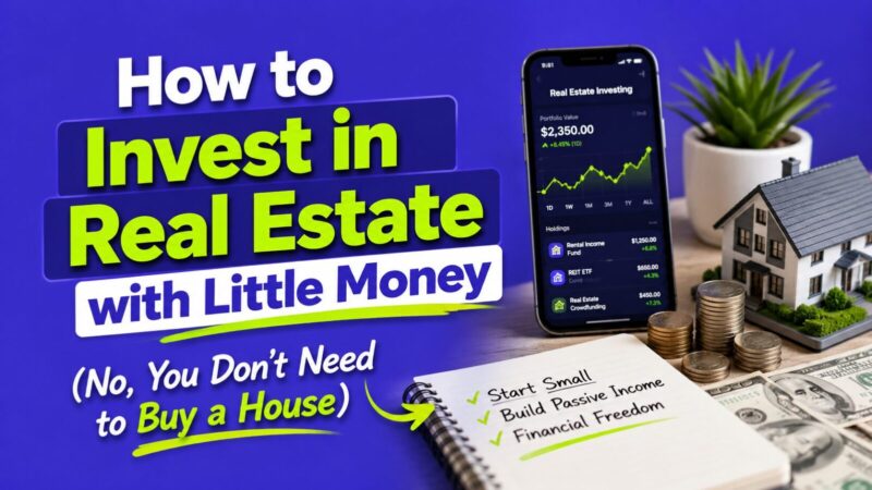 How to Invest in Real Estate with Little Money (No, You Don't Need to Buy a House)