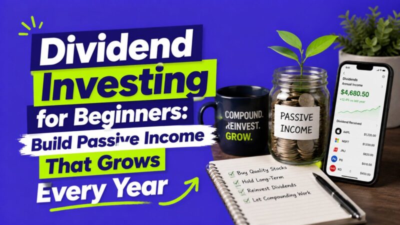 Dividend Investing for Beginners: Build Passive Income That Grows Every Year