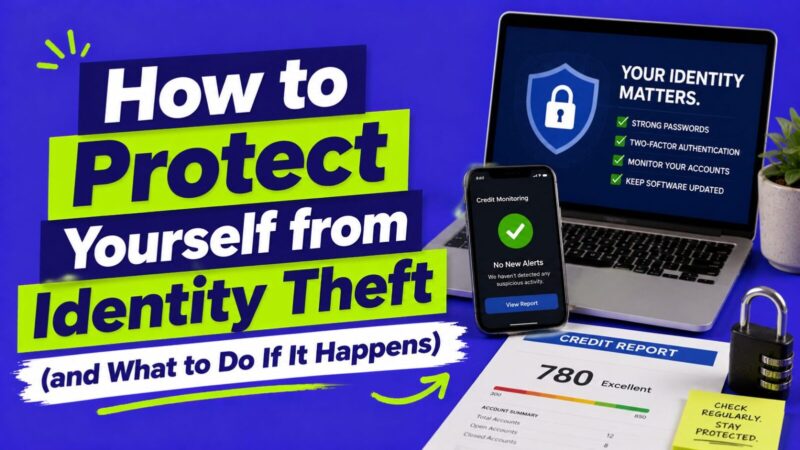 How to Protect Yourself from Identity Theft (and What to Do If It Happens)