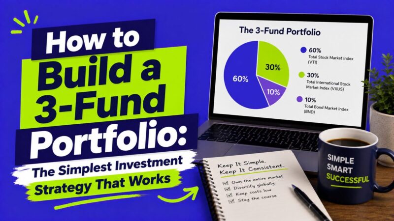 How to Build a 3-Fund Portfolio: The Simplest Investment Strategy That Works