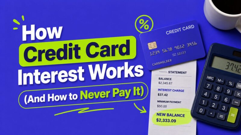 How Credit Card Interest Works (And How to Never Pay It)