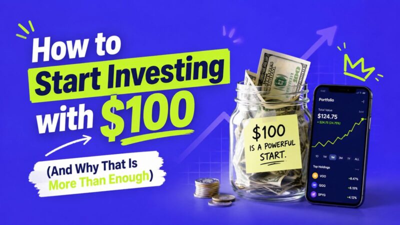 How to Start Investing with $100 (And Why That Is More Than Enough)