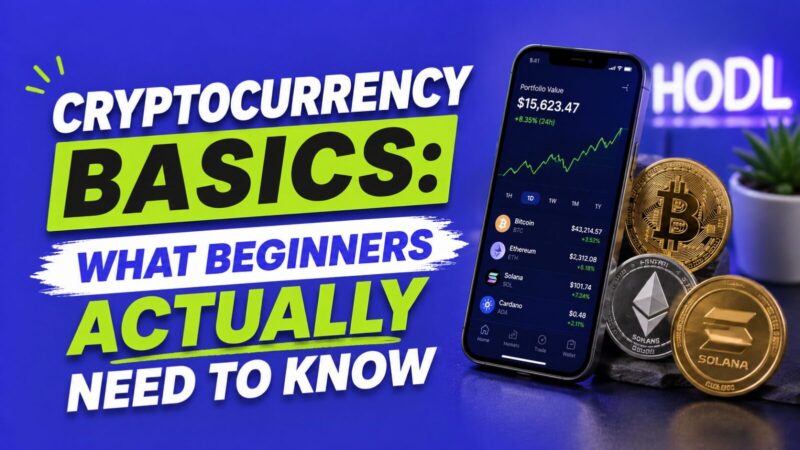 Cryptocurrency Basics: What Beginners Actually Need to Know
