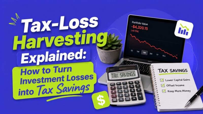 Tax-Loss Harvesting Explained: How to Turn Investment Losses into Tax Savings