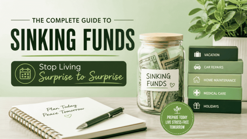 The Complete Guide to Sinking Funds: Stop Living Surprise to Surprise