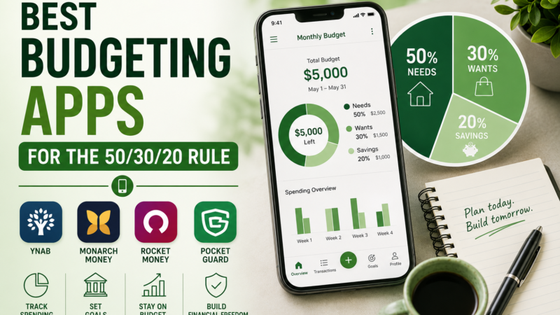 Best Budgeting Apps for the 50/30/20 Rule in 2026