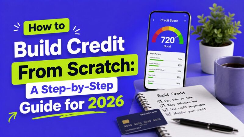 How to Build Credit From Scratch: A Step-by-Step Guide for 2026