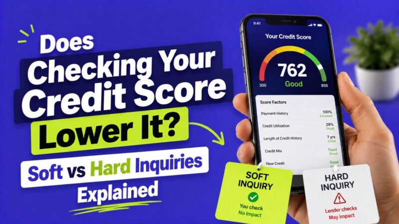 Does Checking Your Credit Score Lower It? Soft vs Hard Inquiries Explained