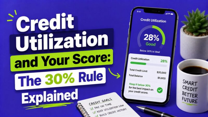 Credit Utilization and Your Score: The 30% Rule Explained