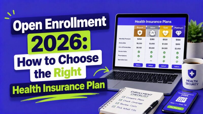 Open Enrollment 2026: How to Choose the Right Health Insurance Plan