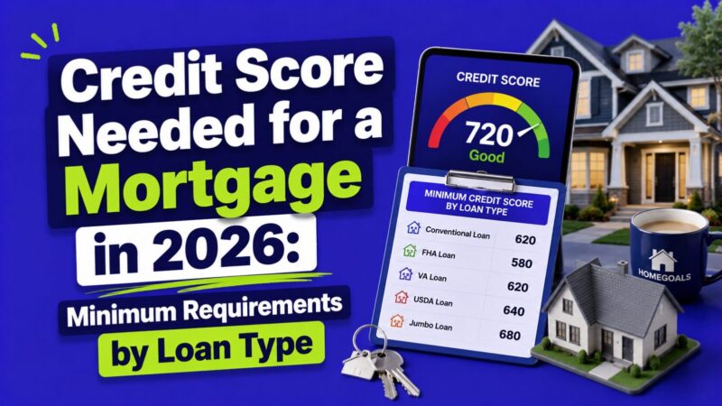 Credit Score Needed for a Mortgage in 2026: Minimum Requirements by Loan Type
