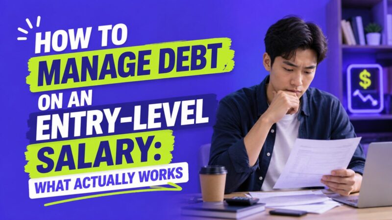 How to Manage Debt on an Entry-Level Salary: What Actually Works