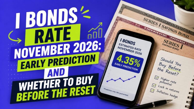 I Bonds Rate November 2026: Early Prediction and Whether to Buy Before the Reset