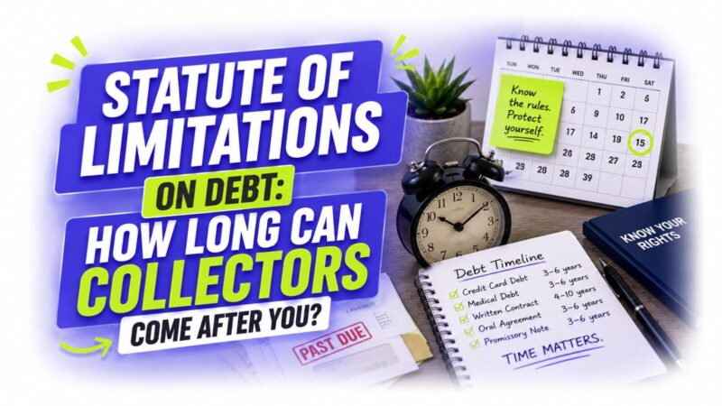 Statute of Limitations on Debt: How Long Can Collectors Come After You?