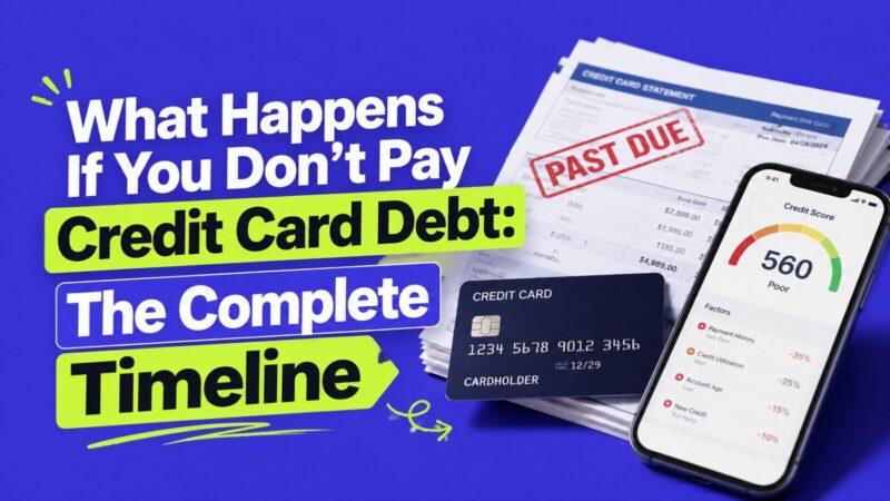 What Happens If You Don't Pay Credit Card Debt: The Complete Timeline