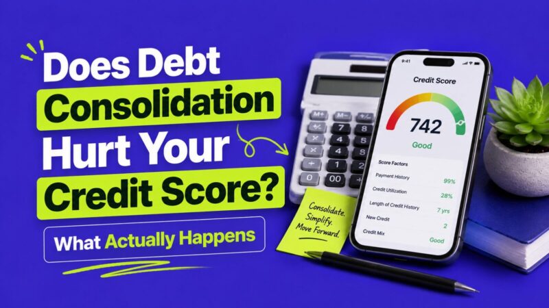 Does Debt Consolidation Hurt Your Credit Score? What Actually Happens