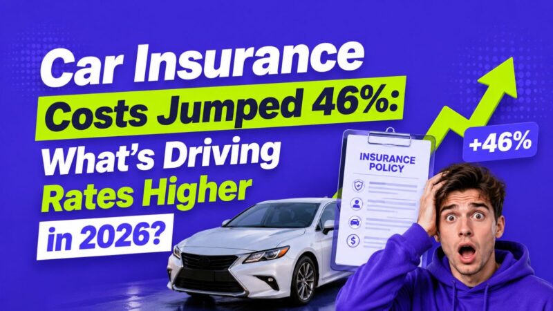 Why Is Car Insurance So Expensive in 2026? The Real Causes Behind the 46% Surge