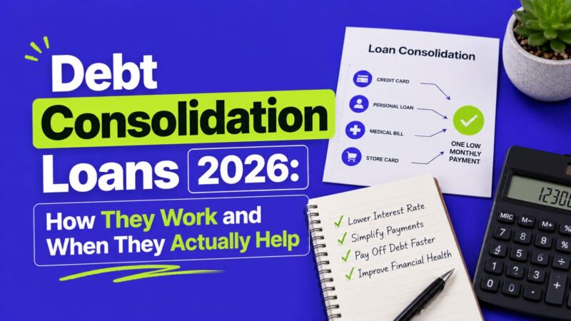 Debt Consolidation Loans 2026: How They Work and When They Actually Help