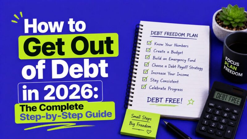 How to Get Out of Debt in 2026: The Complete Step-by-Step Guide